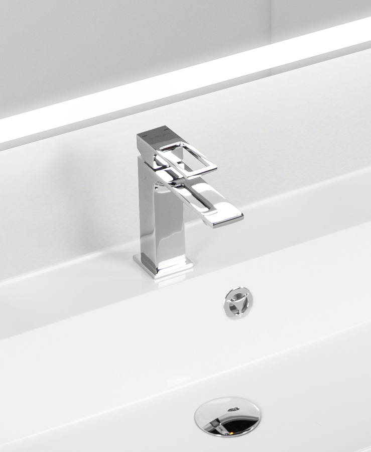 Смеситель BelBagno LUCE на раковину LUC-LVM-CRM