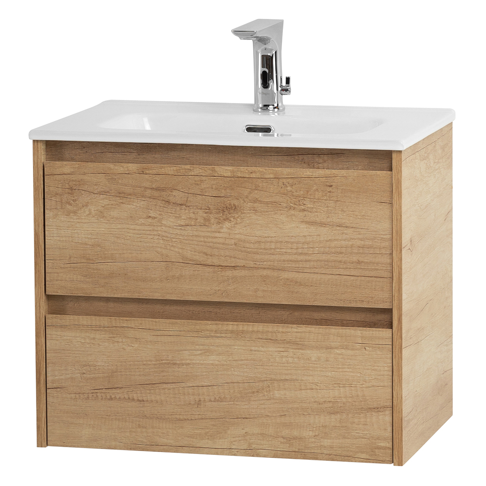 Тумба подвесная с раковиной BelBagno KRAFT 39-500/390-2C-SO-RNN