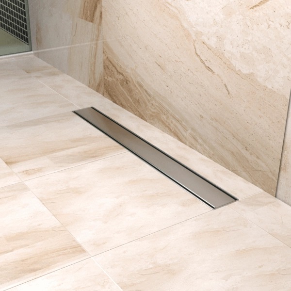 Душевой линейный трап 80 см BelBagno BB-LD-LUCE-80-CR лоток нержавеющая сталь
