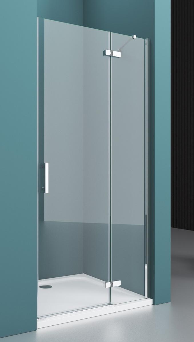 Душевая дверь BelBagno KRAFT-B-12-60/60-C-Cr-R