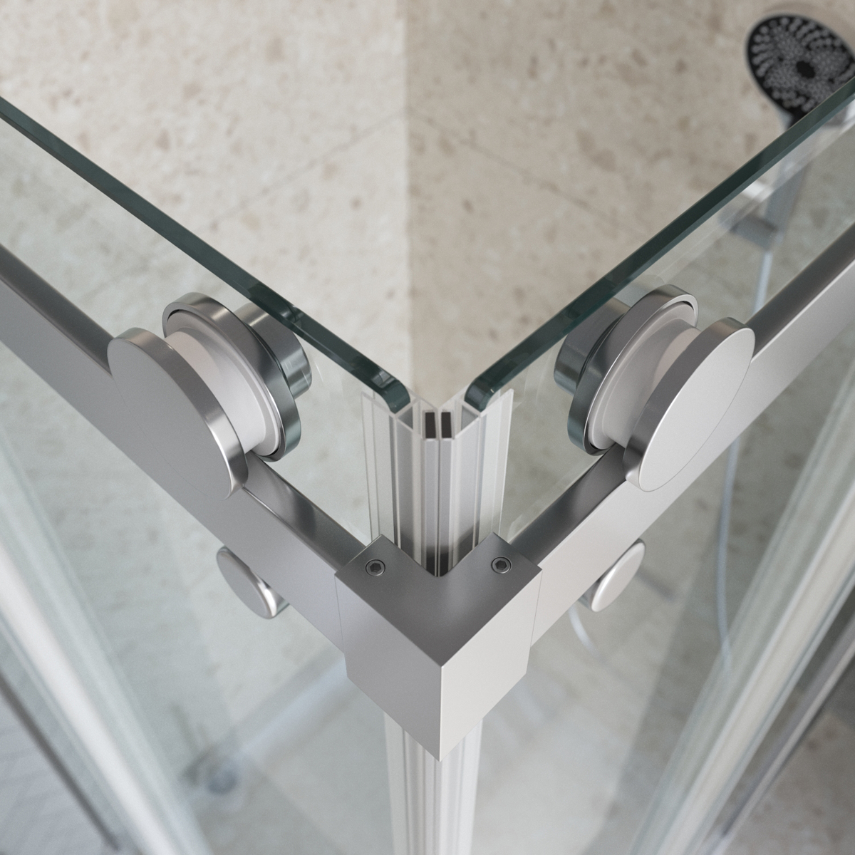 Душевой уголок 120х90см BelBagno MARINO-2-AH-2-120/90-C-CR профиль хром, стекло прозрачное