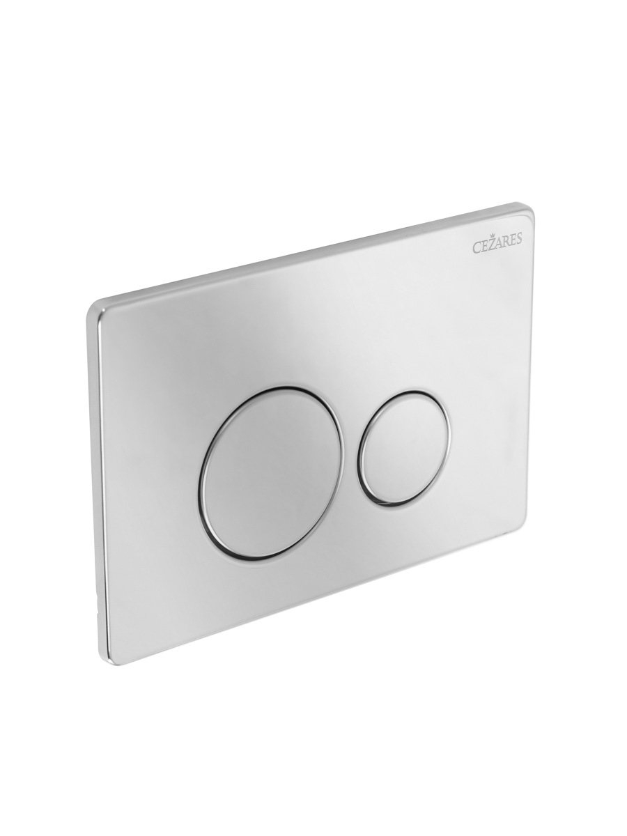 Кнопка смыва CEZARES CZR-310R-01-AF, матовый хром 