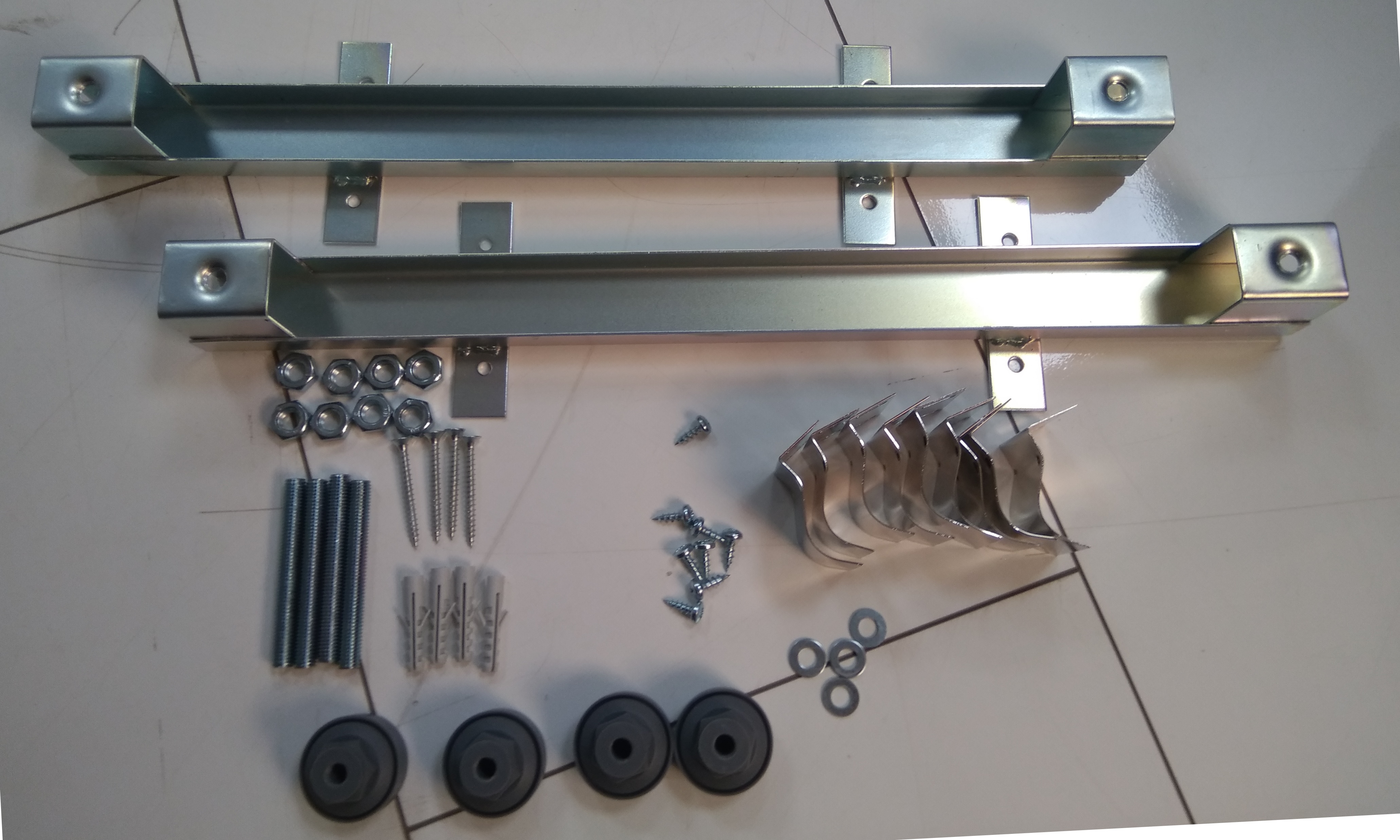 купить Универсальный комплект ног для прямоугольных акриловых ванн LEG-KIT-100 