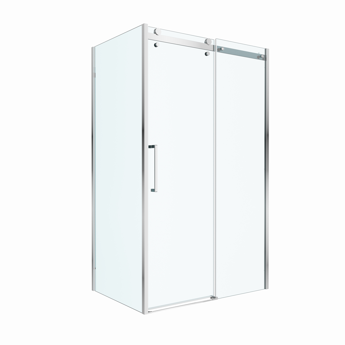 Душевой уголок BelBagno MARINO-2-AH-1-140/100-C-CR 140х100см профиль хром, стекло прозрачное