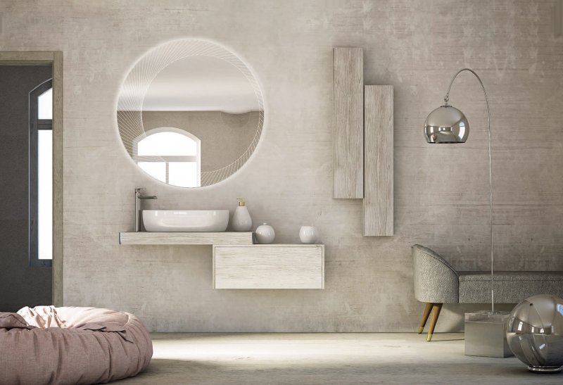 Мебель для ванной CEZARES TAVOLONE Pino sbiancato 120 см