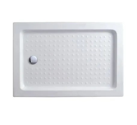 Поддон акриловый 110х80 Cezares TRAY-A-AH-110/80-15-W с сифоном
