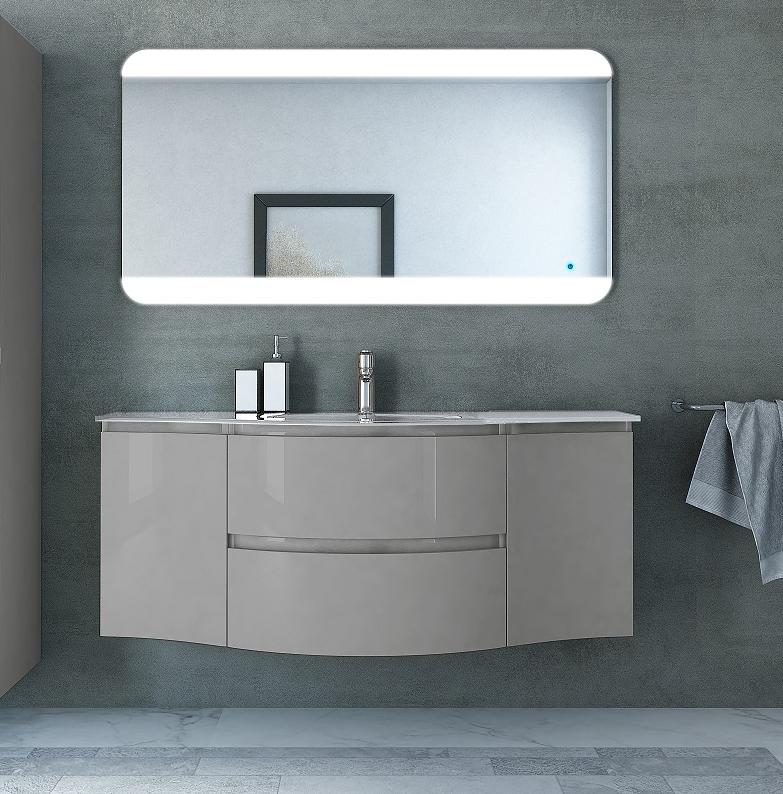 купить Мебель для ванной Cezares VAGUE 138 Grigio lucido 