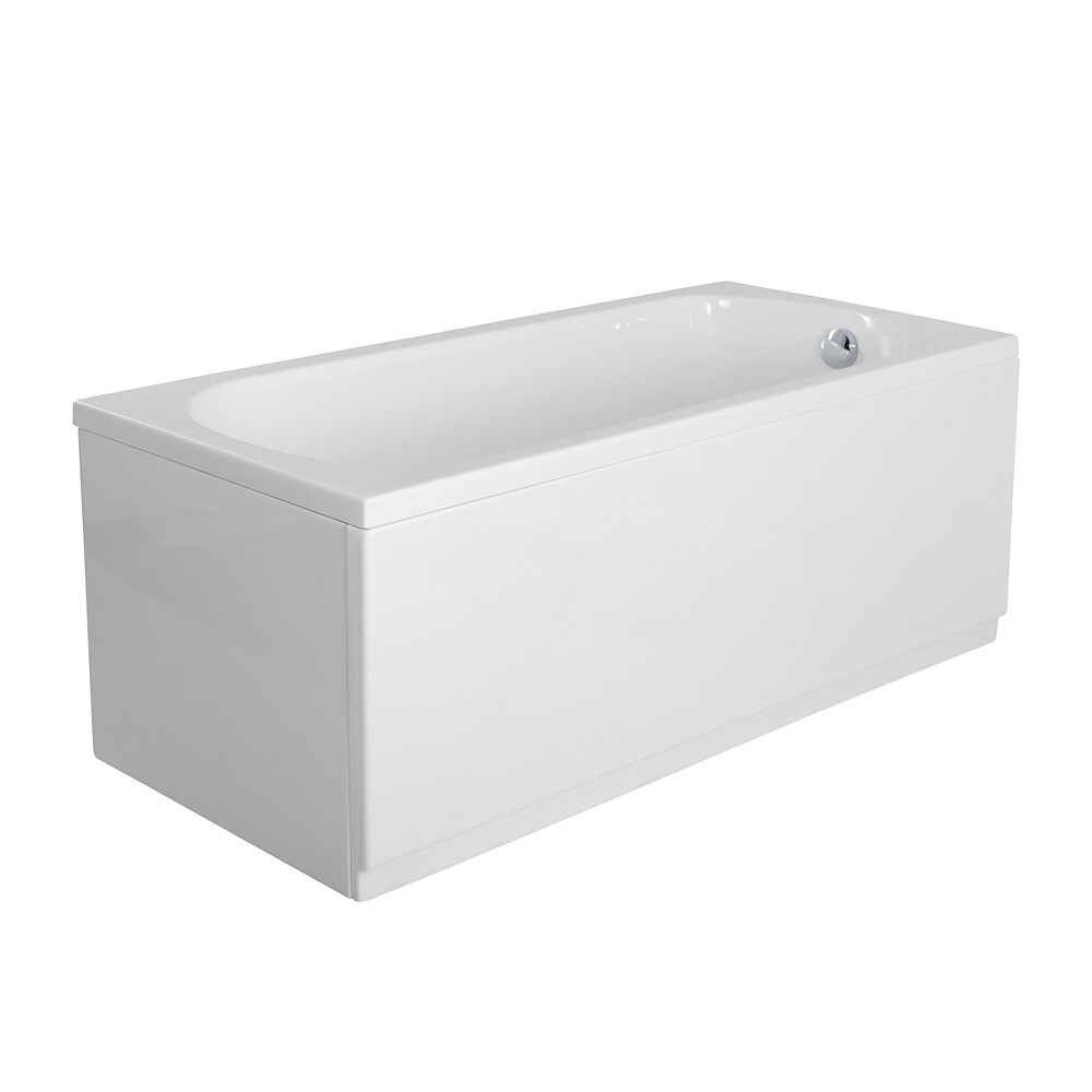 Ванна акриловая Cezares ECO-155-70-41-W37 с металлическим каркасом ECO-155-70-MF-R