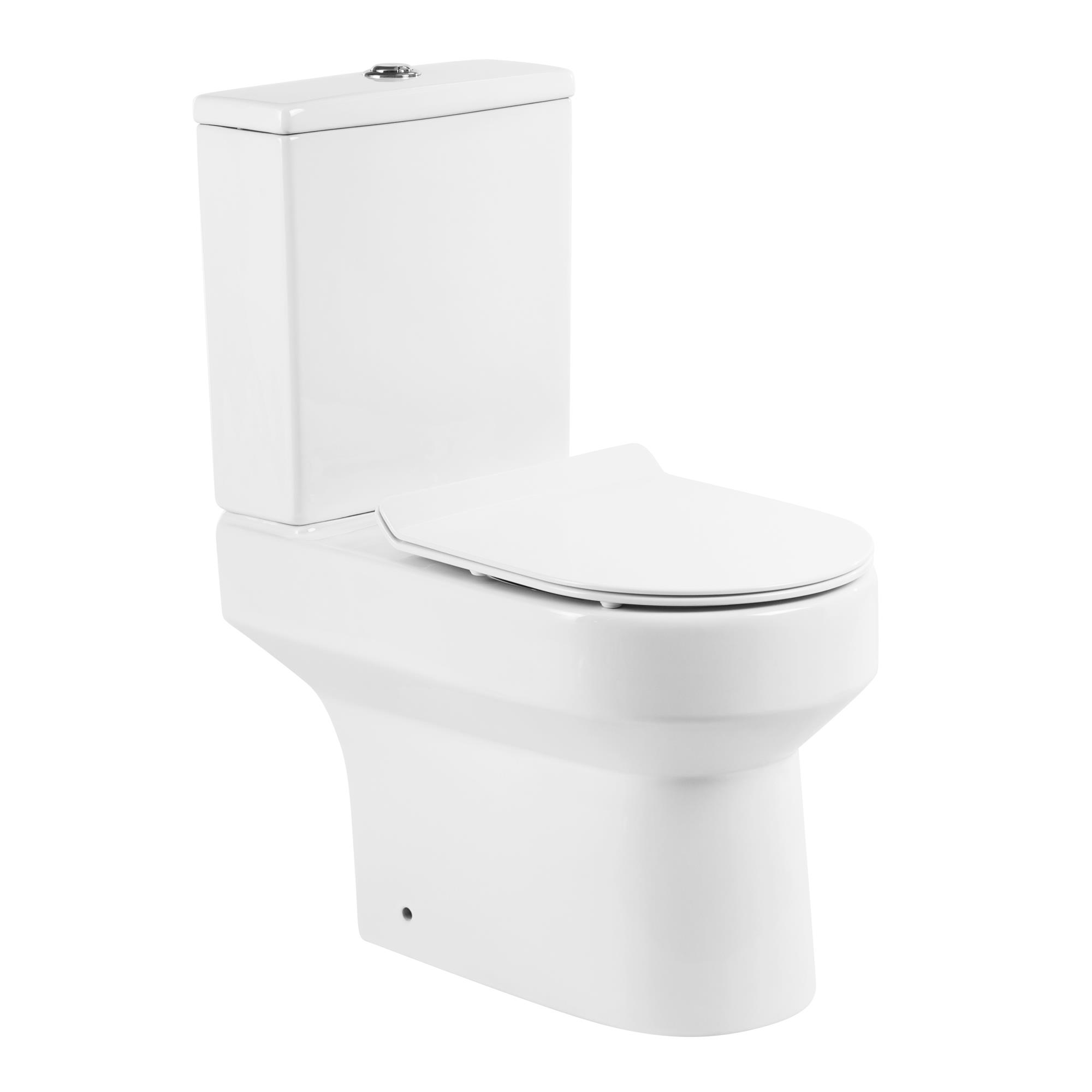 Чаша унитаза BelBagno NORMA BB339CPR/BB2111SC безободкового с сидением