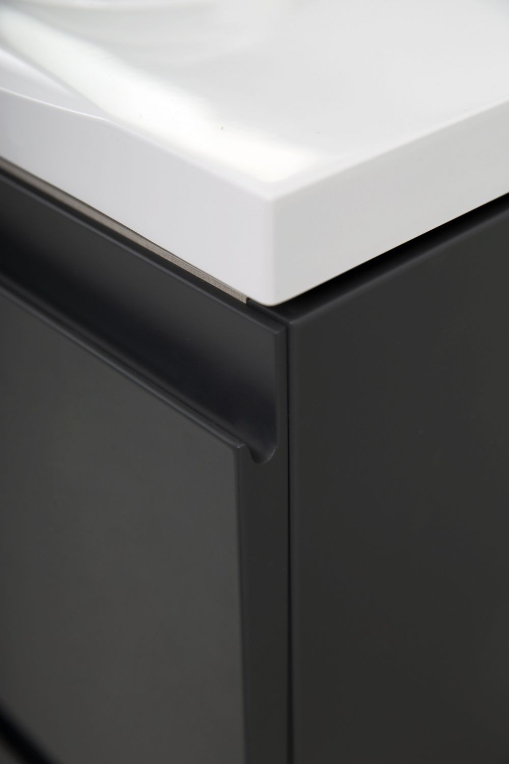 Мебель для ванной комнаты подвесная ART&MAX BIANCHI 100 см Серый Матовый