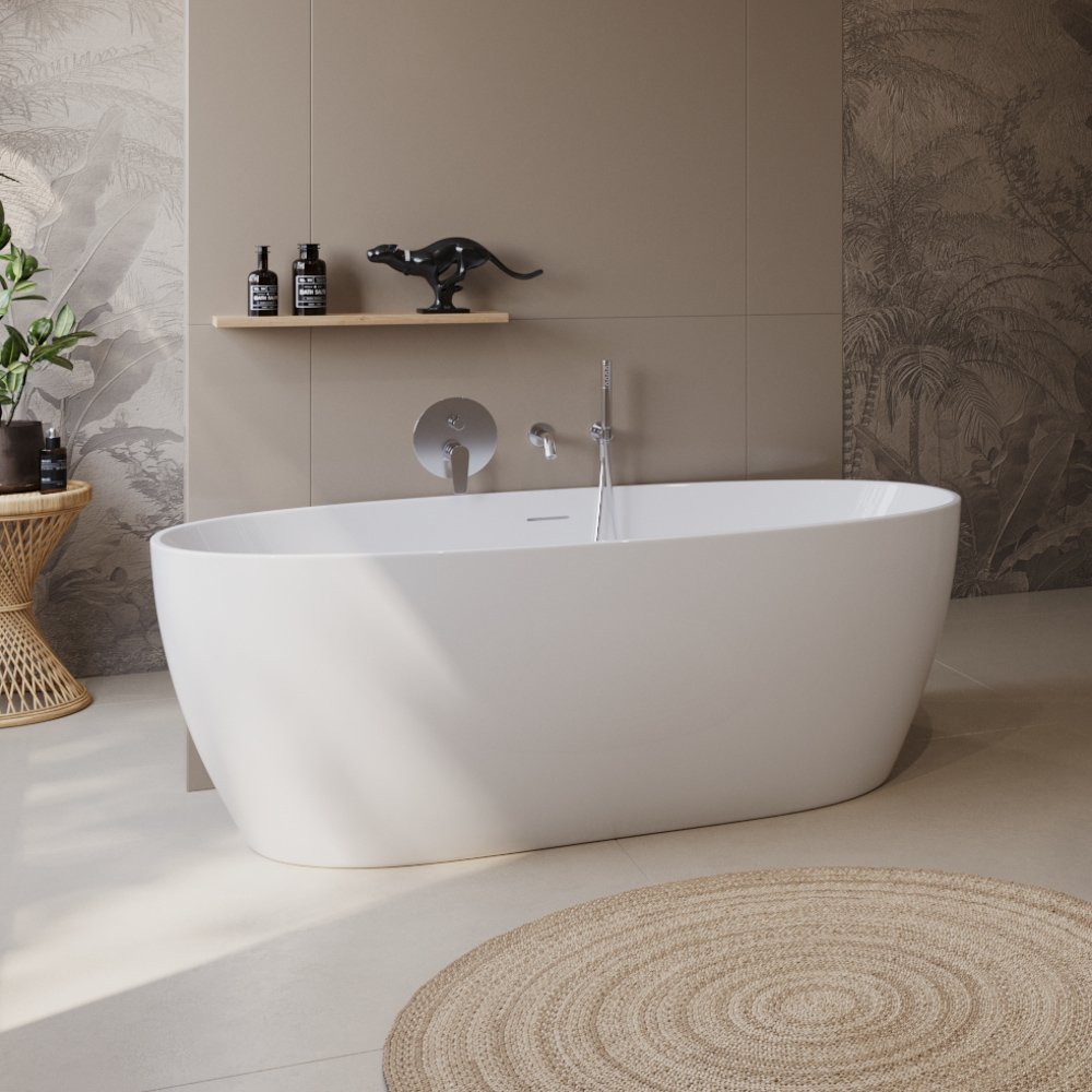 Ванна акриловая отдельностоящая BelBagno BB414-1700-800