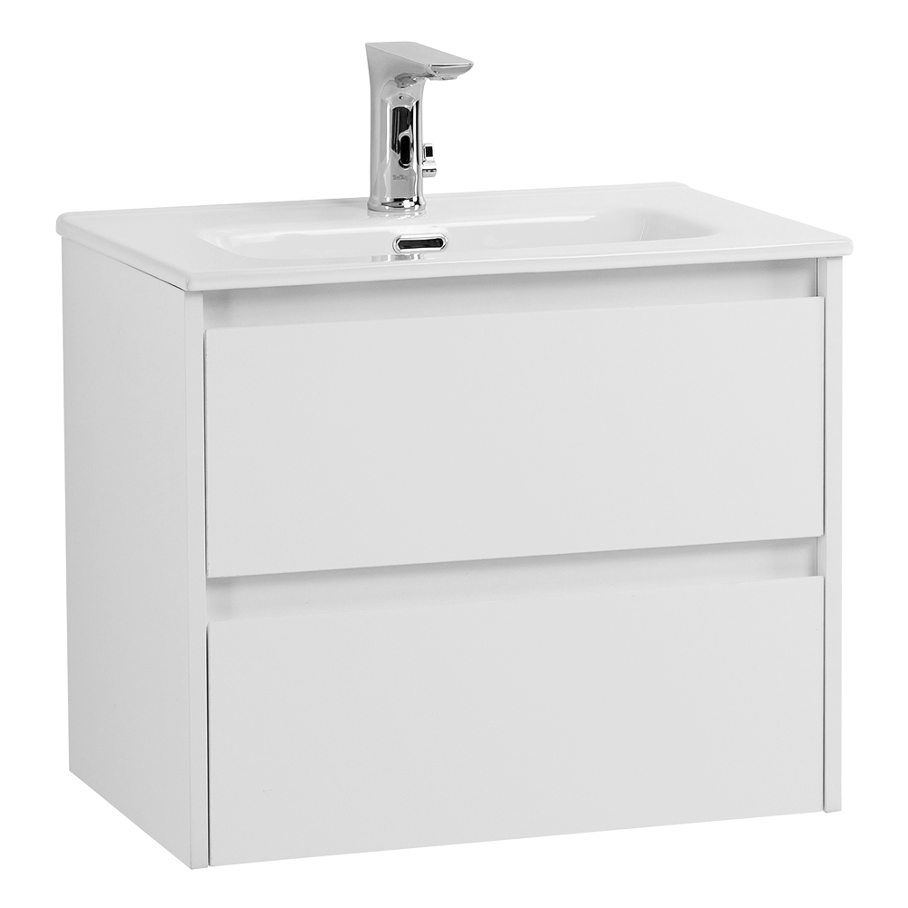 Тумба подвесная с раковиной BelBagno KRAFT 39-500/390-2C-SO-BO