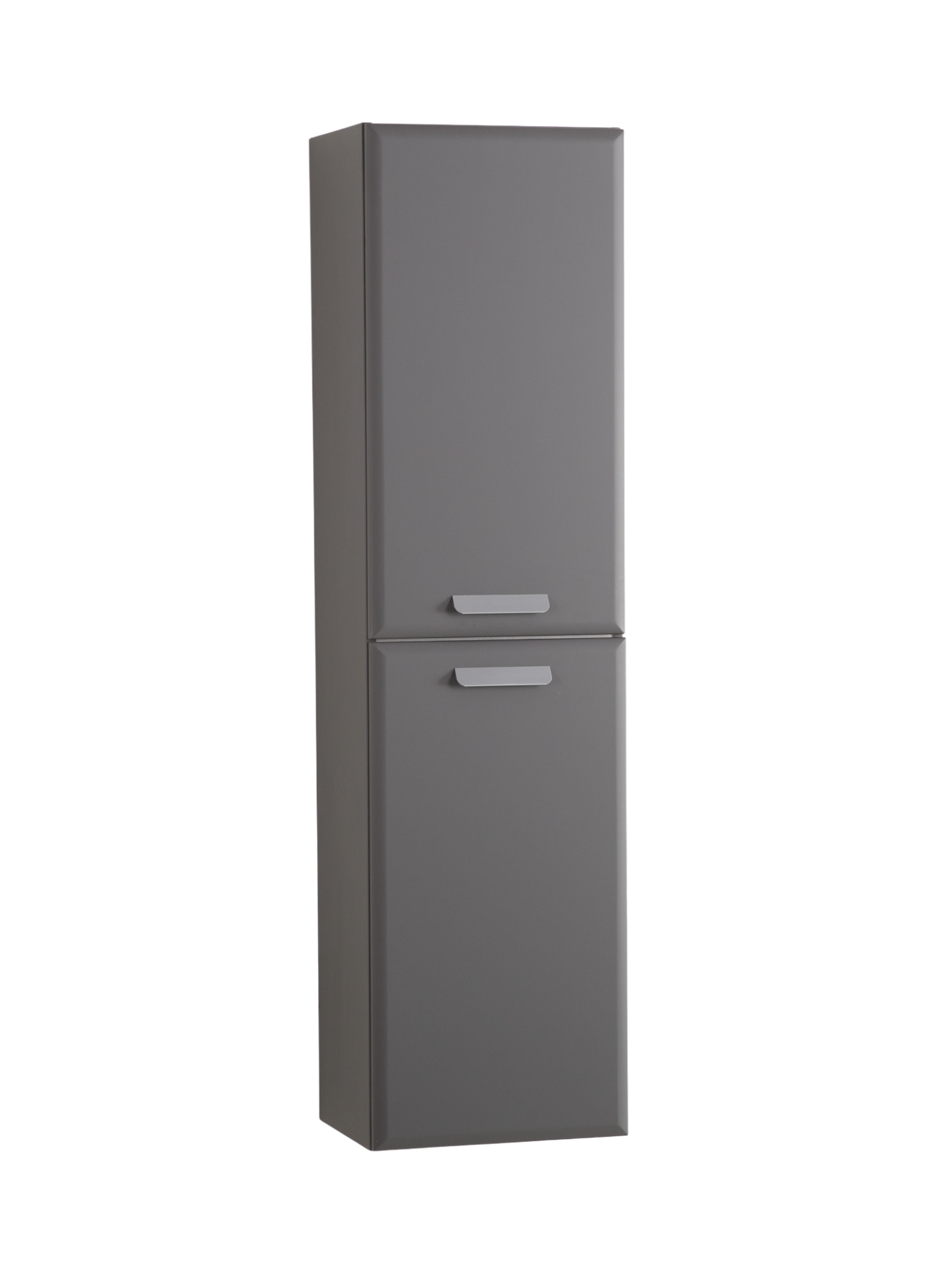 Пенал подвесной Cezares ECO-CER-N-1500-2A-SC-GSO-P темно-серый матовый с ручками RS156GR.3/96 cерый