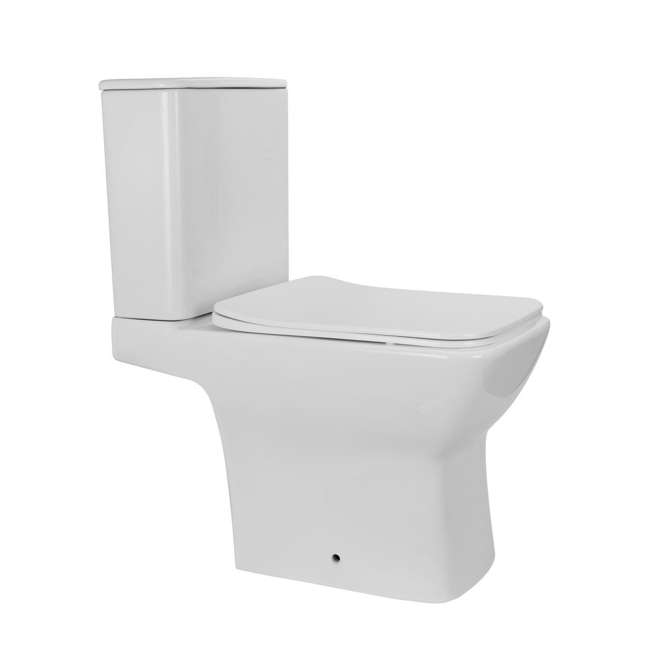 купить Унитаз-компакт BelBagno ROMANO -TOR BB2803CP/T-TOR/SC с сиденьем и смывом TORNADO 