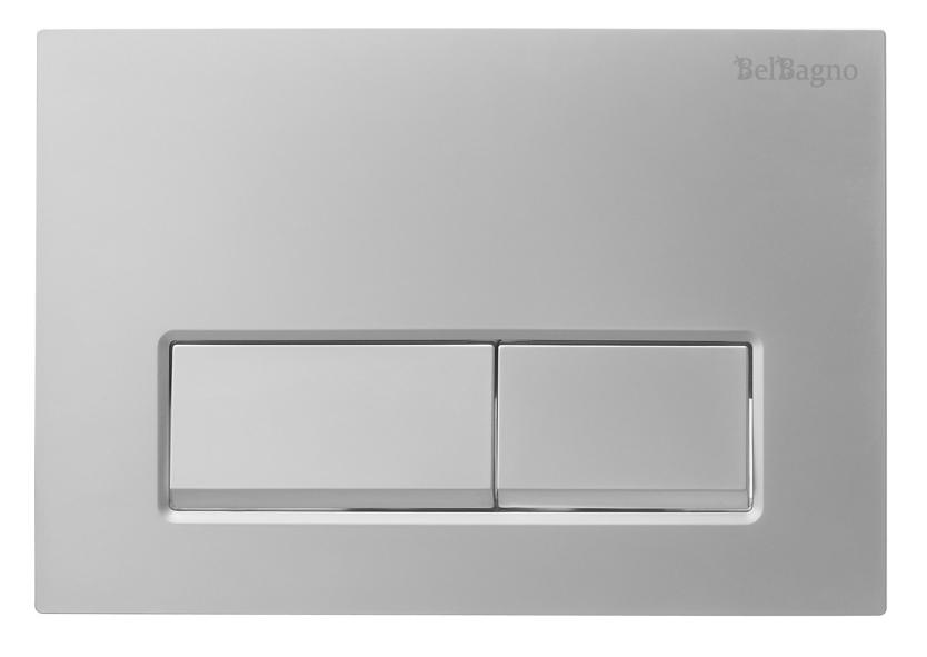 купить Кнопка смыва BelBagno BB-15R-IN цвет нержавеющая сталь 