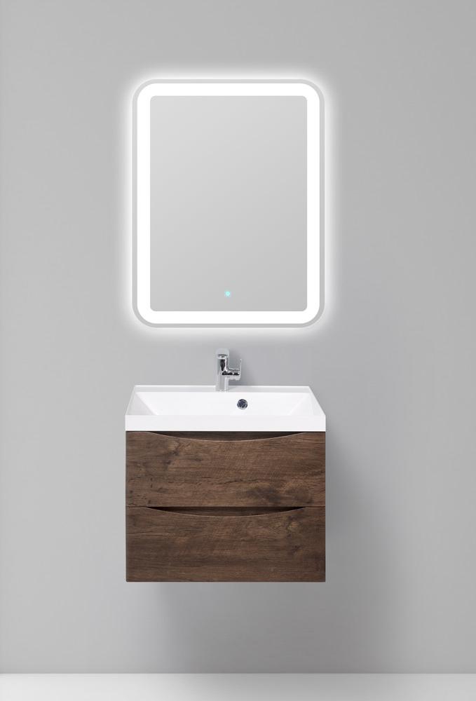купить Тумба подвесная с раковиной BelBagno MARINO-600-2C-SO-RW-P 