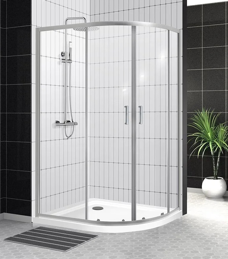 купить Душевой уголок BelBagno UNO-195-RH-2-120/80-C-Cr 