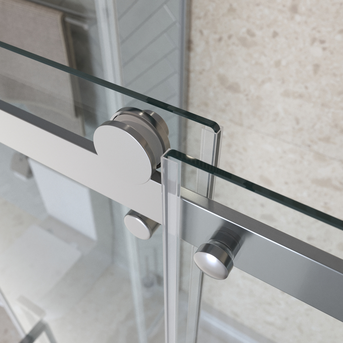 Душевой уголок BelBagno MARINO-2-AH-1-110/100-C-CR 110х100см профиль хром, стекло прозрачное