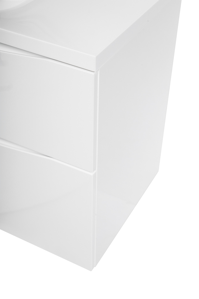 Тумба подвесная с раковиной BelBagno MARINO-H60-1000-2C-SO-BL-P