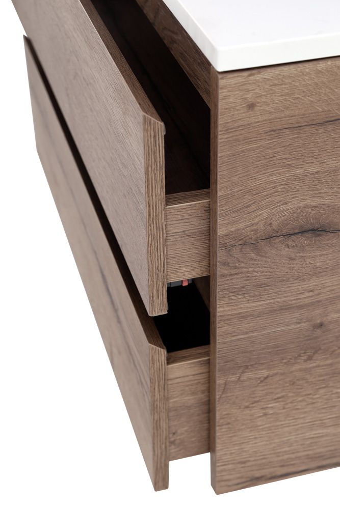 Мебель для ванной комнаты со столешницей BelBagno KRAFT-1200 Rovere Tabacco