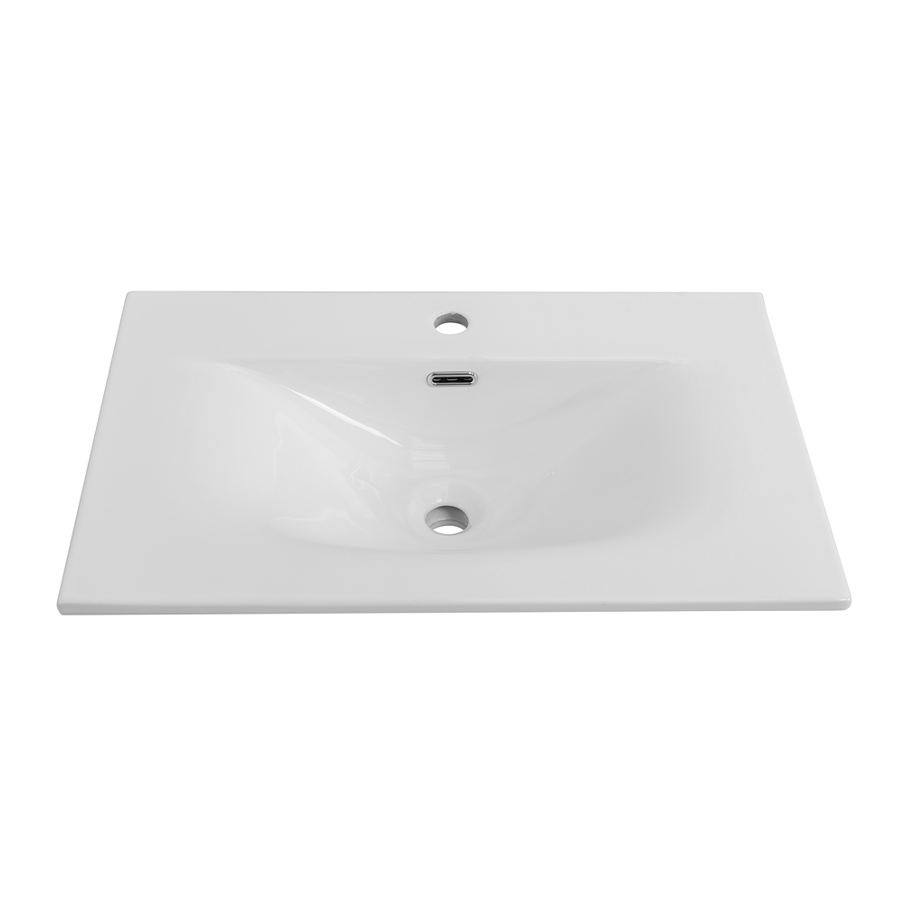 Тумба с раковиной подвесная BelBagno KRAFT-700-2C-SO-AO Голубой матовый, раковина белая BB-8099-70