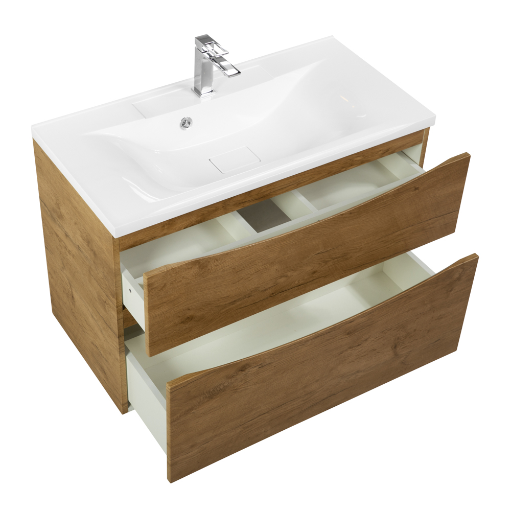 Тумба подвесная под раковину BelBagno MARINO-H60-800-2C-SO-RN-P