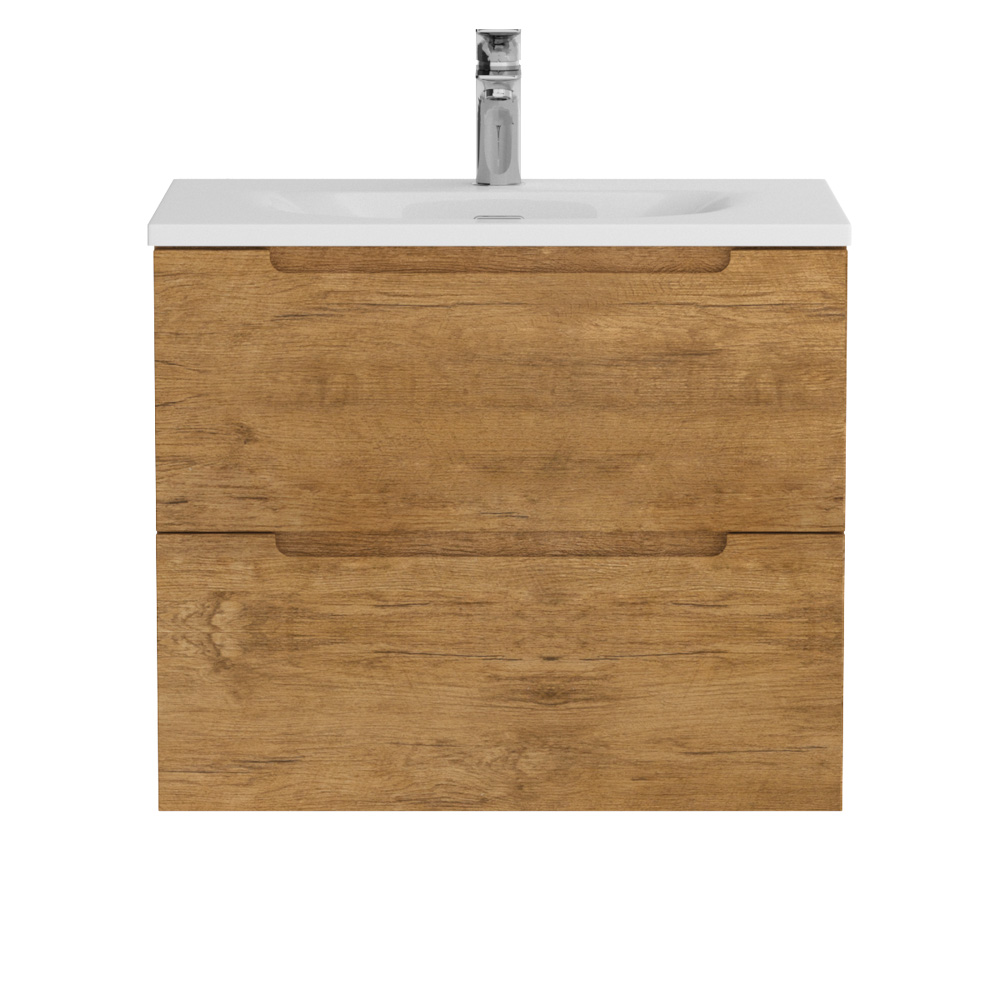 Тумба подвесная с раковиной BelBagno ETNA39-500/390-2C-SO-RN-P+BB-8099-3-50