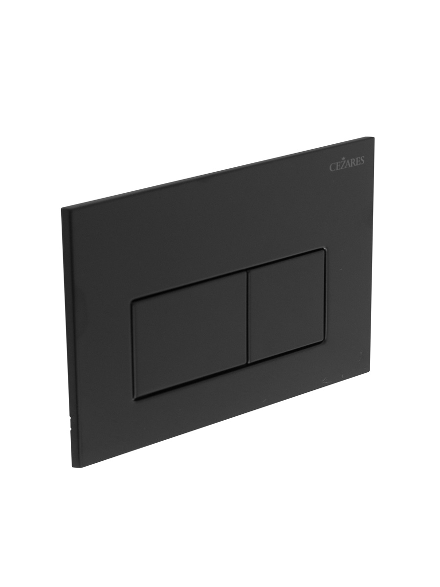 Кнопка смыва CEZARES CZR-510V-NOP, черный матовый