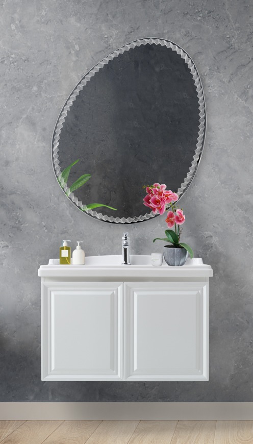 Мебель для ванной комнаты подвесная CEZARES GIUBILEO-800-2A-SC-BL 80см Bianco Lucido 