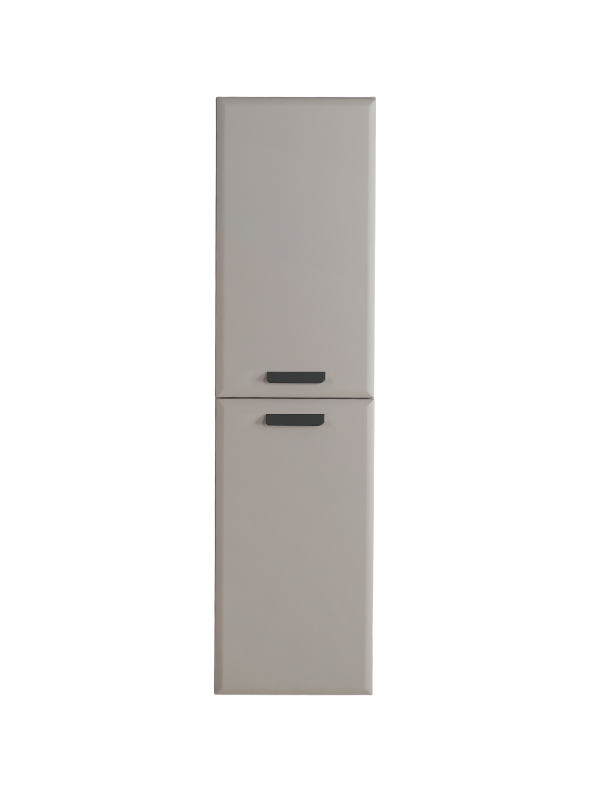 купить Пенал подвесной Cezares ECO-CER-N-1500-2A-SC-GCO-P серо-бежевый матовый с ручками RS156BL.3/96 матовый чёрный 