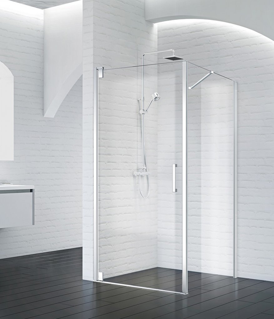 Душевой уголок BELBAGNO MARMI-AH-1-100/80-C-Cr