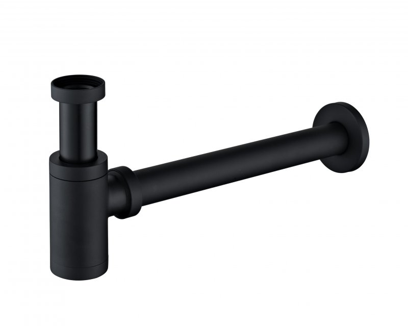 купить Сифон BelBagno BB-SMT2-NERO чёрный матовый 