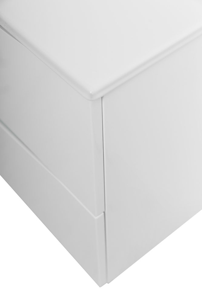 Тумба с раковиной подвесная BelBagno MARINO-CER-MINI-900-2C-SO-BO-P Bianco Opaco, раковина белая BB-8099-3-90