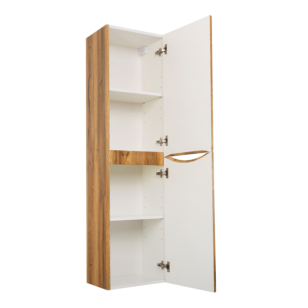 Пенал подвесной BelBagno FLY-MARINO-1500-2A-SC-RR-P-R правосторонний, Rovere Rustico