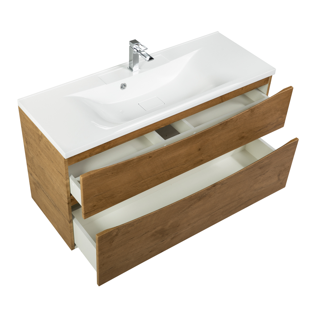 Тумба подвесная с раковиной Belbagno MARINO-H60-1200-2C-SO-RN-P
