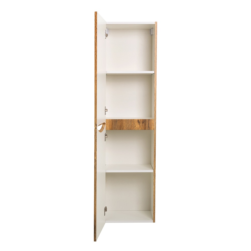 Пенал подвесной BelBagno FLY-MARINO-1500-2A-SC-RR-P-L левосторонний, Rovere Rustico