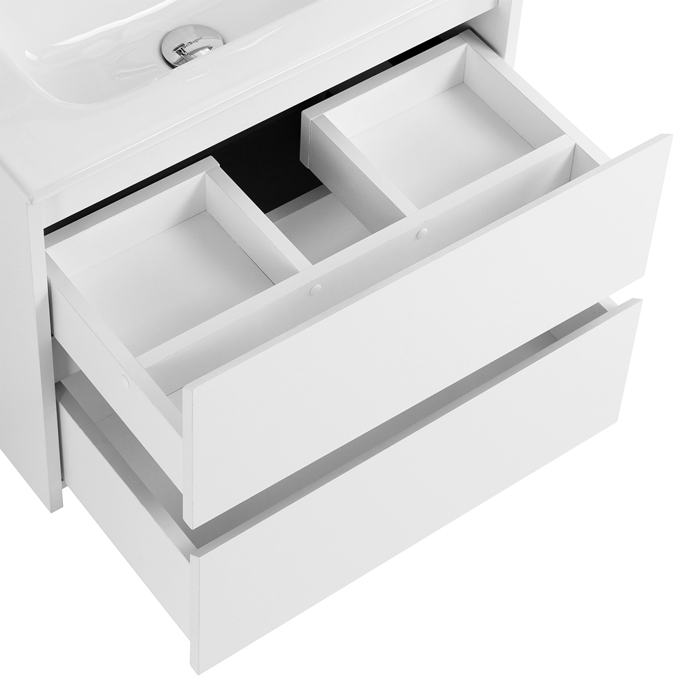Тумба подвесная с раковиной BelBagno KRAFT 39-600/390-2C-SO-BO
