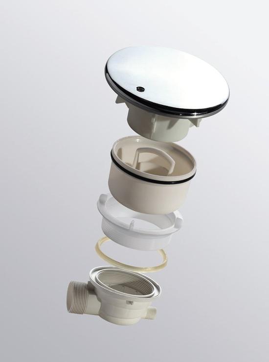 Акриловый поддон 95х95 Cezares TRAY-A-A-95-15-W с сифоном