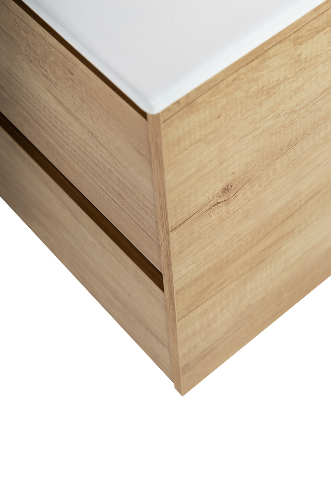 Тумба подвесная с раковиной BelBagno KRAFT 39-700/390-2C-SO-RNN