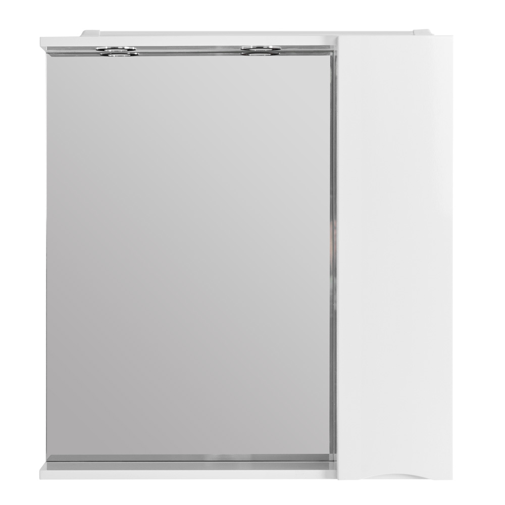 купить Зеркальный шкаф правосторонний BelBagno MARINO-SPC-900/750-1A-BL-P-R 