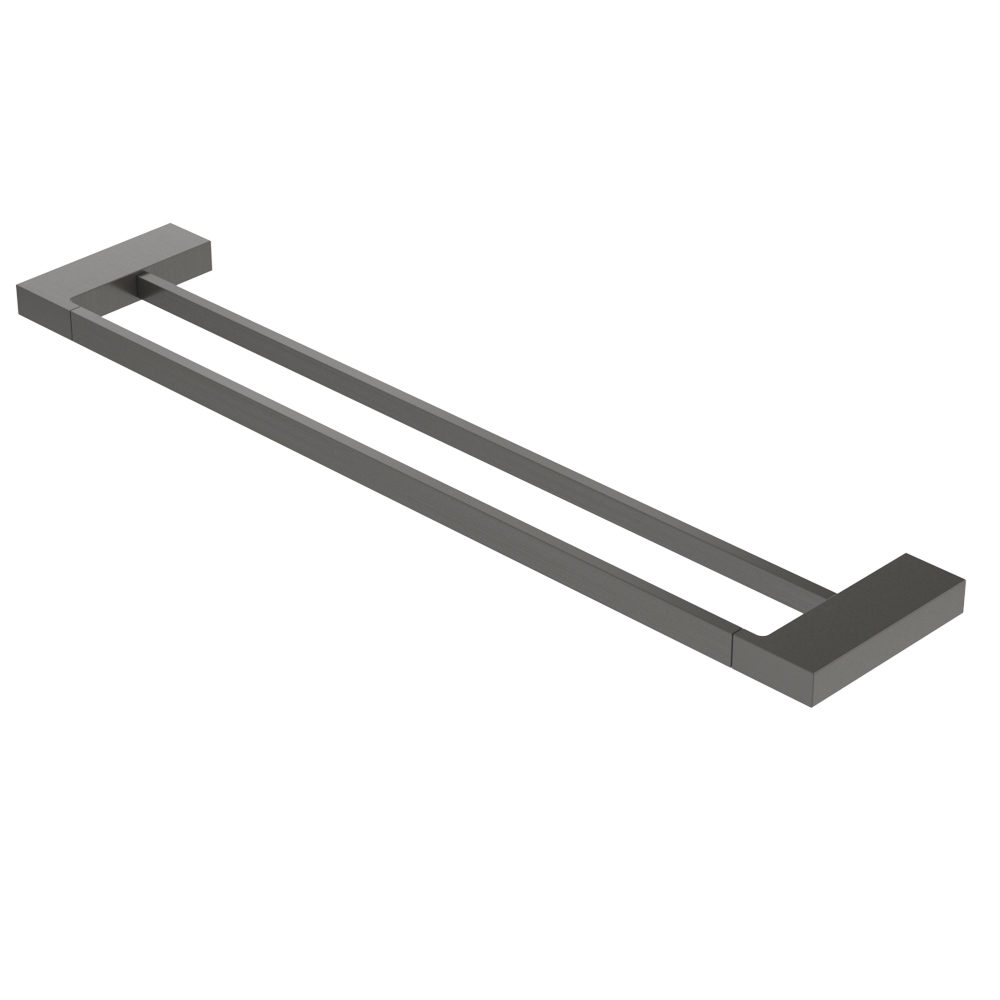 Полотенцедержатель двойной Cezares SLIDER-THD-80-GM