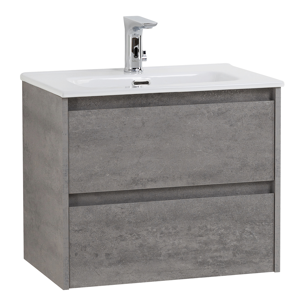 Тумба подвесная с раковиной BelBagno KRAFT 39-700/390-2C-SO-CG