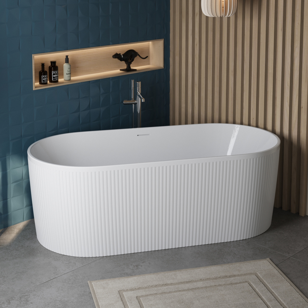 купить Ванна акриловая отдельностоящая BelBagno BB411-1700-800 