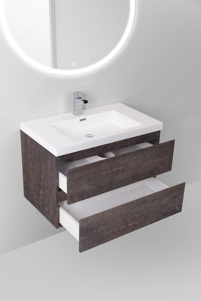 Мебель для ванной комнаты BelBagno LUCE-600-2C-SO-PT