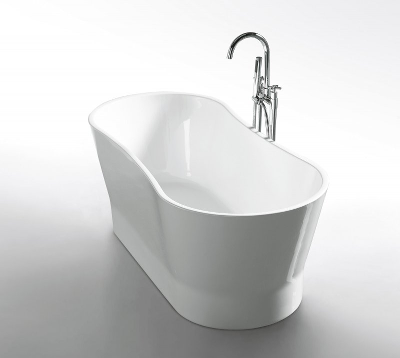 купить Ванна акриловая отдельностоящая BelBagno BB406-1650-730 