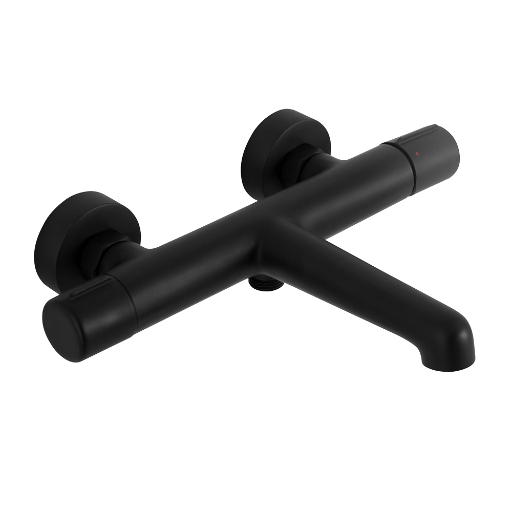 Смеситель для ванны и душа BelBagno UNO-VASM-NERO
