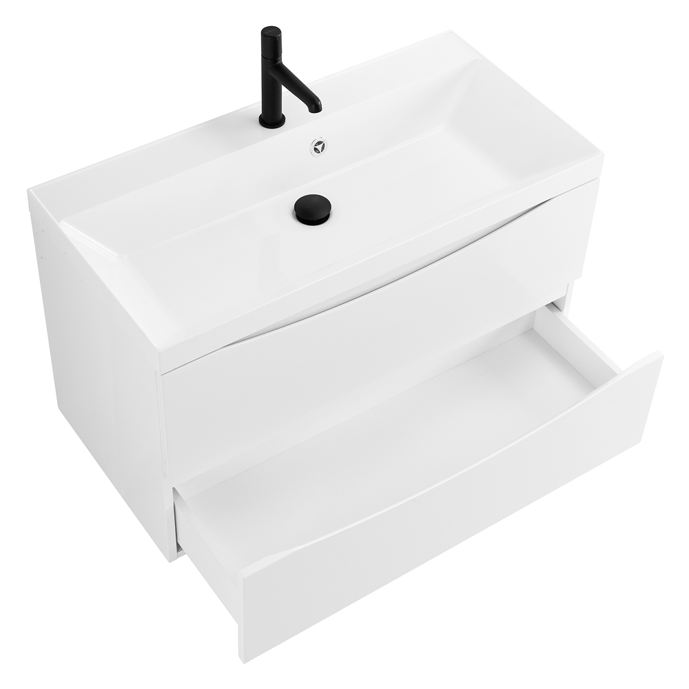Тумба подвесная под раковину BelBagno MARINO-900-2C-SO-BL-P