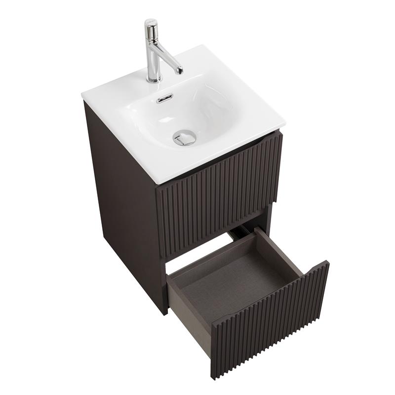 Тумба под раковину подвесная BelBagno UNO-MINI-400-2C-SO-GSO
