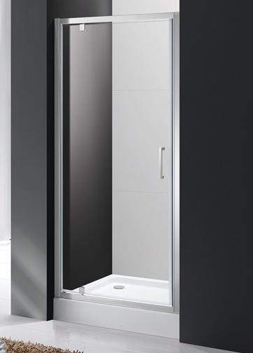 купить Дверь в проём Cezares MOLVENO-BA-1-100-C-CR-IV, 100х195, профиль хром, стекло прозрачное 