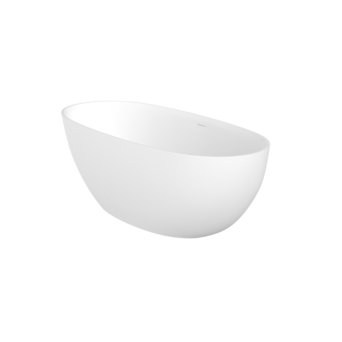 Ванна CEZARES CZR-STREAM-170-78-56-SSB из искусственного камня Solid Surface